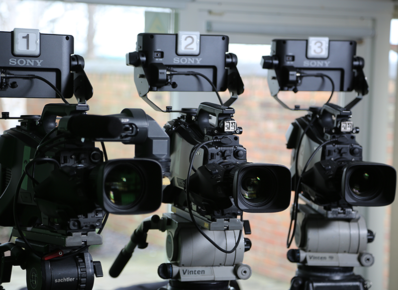 Multi-camera professional filming for business and entertainment